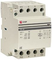 Контактор модульный EKF PROxima КМ 3п 2НО+2НЗ 40А 230В АС картинка